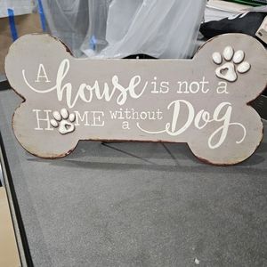 Rustic Dog Bone with stand